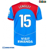 Camisa de Futebol Atletico Madrid Clement Lenglet #15 Equipamento Alternativo 2025-26 Manga Curta